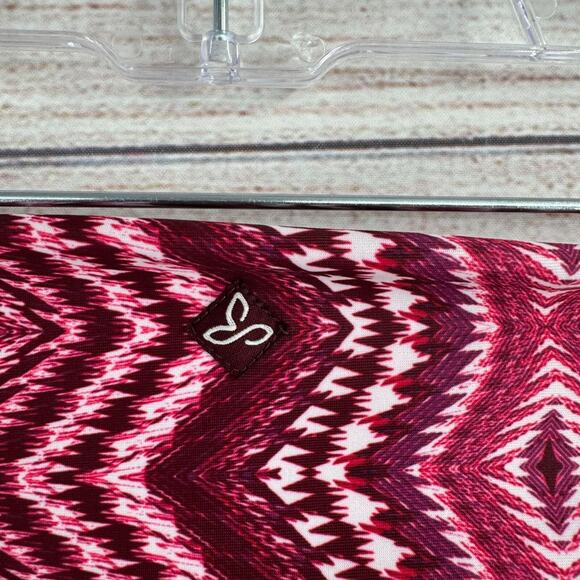 prAna Breathe Rolled Waist‎ Performance Skirt Women's Size Small Pink/Purple - Picture 3 of 8